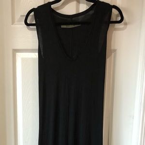 Enza Costa Maxi Black Dress